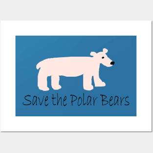 Save the Polar Bears Posters and Art